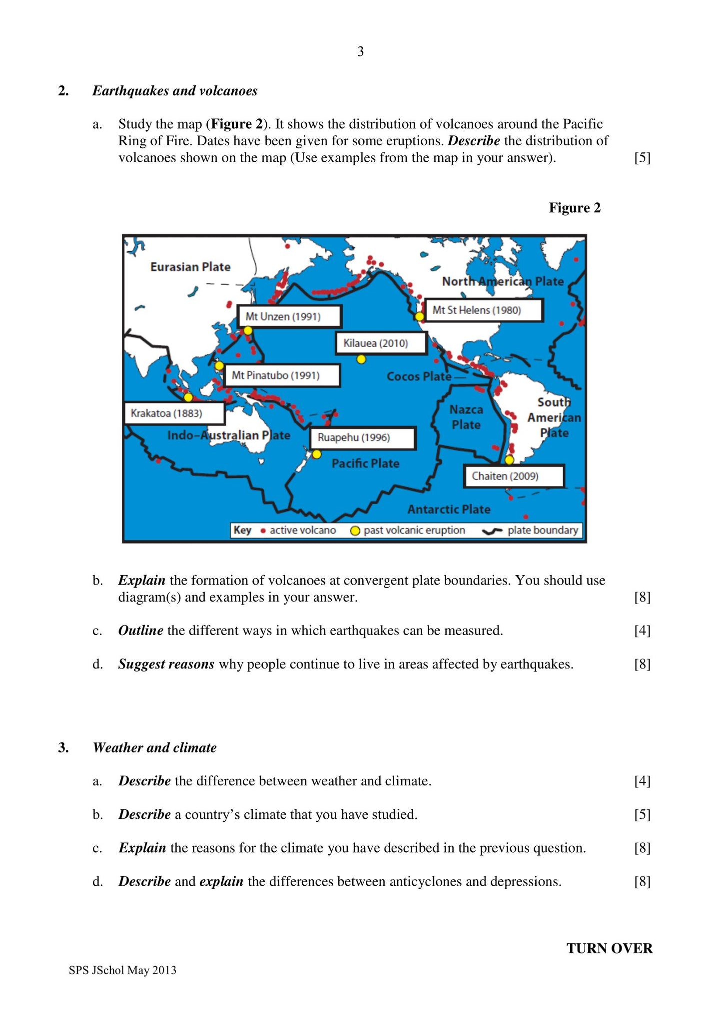 St Paul's School: 11+ Geography (2013)