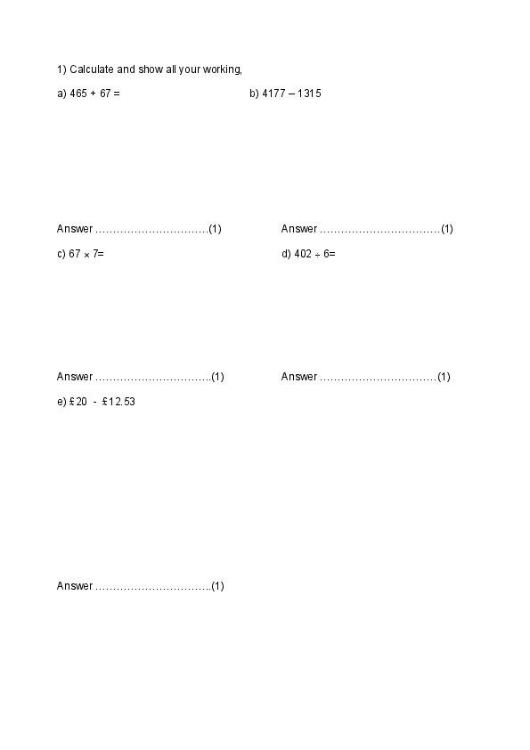 Kent College: 11+ Maths  [360]