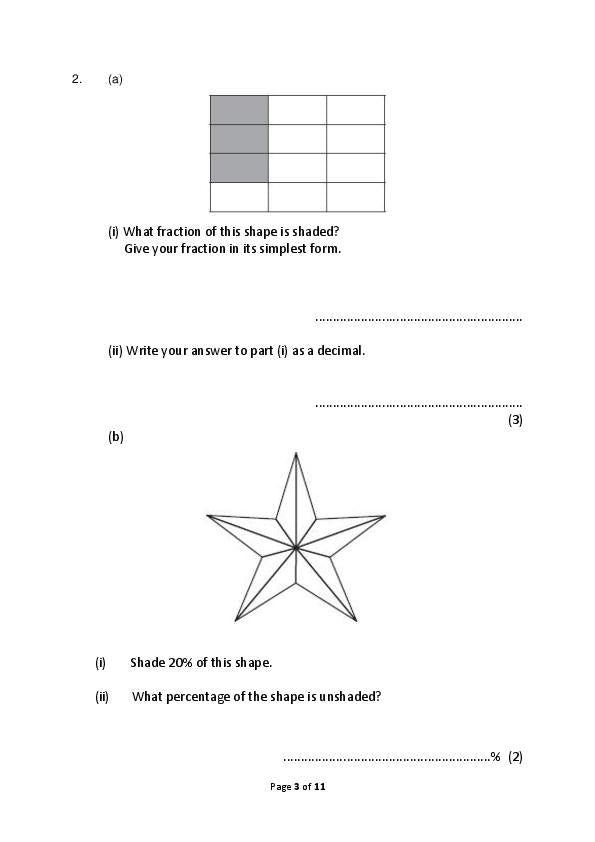 Benenden School: 11+ Maths (2015) [11]