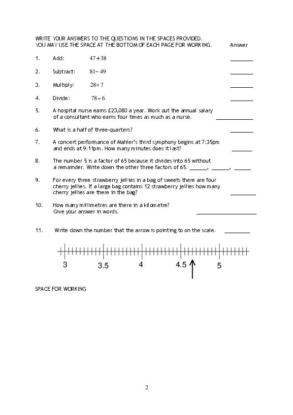 Haberdashers' Aske's Boys' School: 11+ Maths (2015) [120]