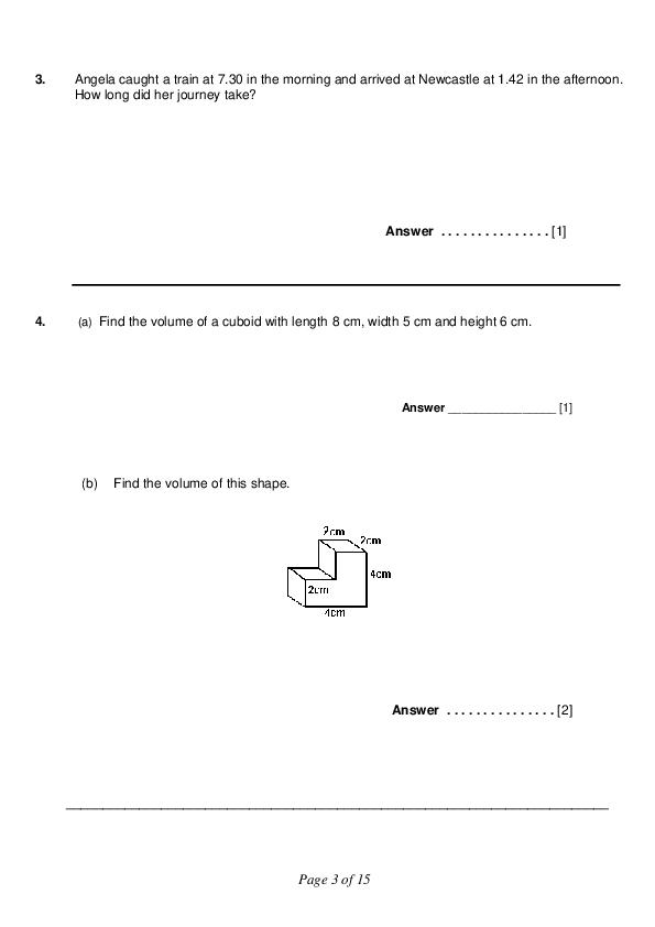 Kent College: 11+ Maths  [133]