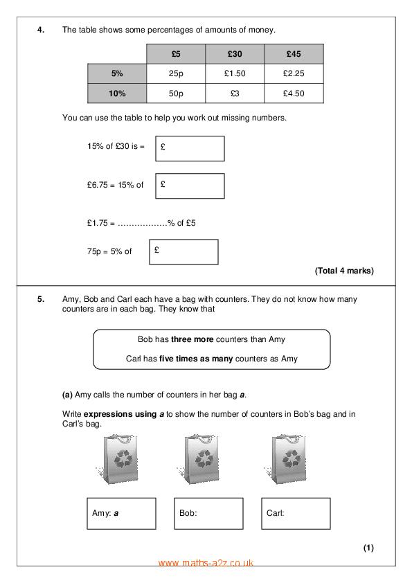 Mill Hill School: 11+ Maths  [145]