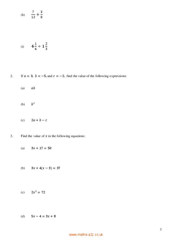 Oundle: 11+ Maths (2013) [151]