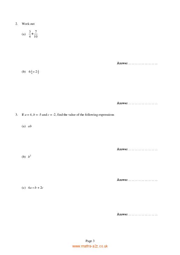 Oundle: 11+ Maths (2014) [152]