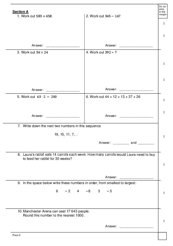 Withington Girls' School: 11+ Maths (2013) [159]