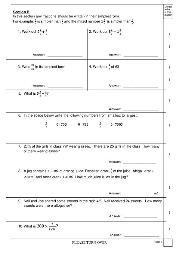 Withington Girls' School: 11+ Maths (2013) [159]