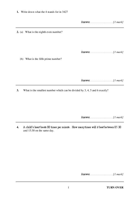 Merchant Taylors' School: 11+ Maths  [174]