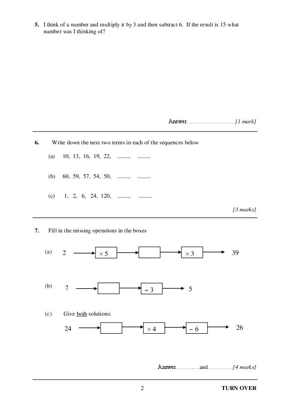 Merchant Taylors' School: 11+ Maths  [174]