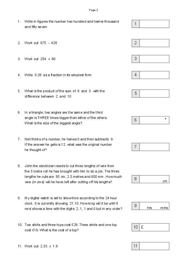 The Manchester Grammar School: 11+ Maths (2013) [188]