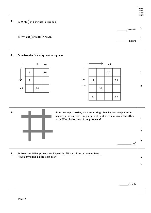 Withington Girls' School: 11+ Maths (2015) [196]