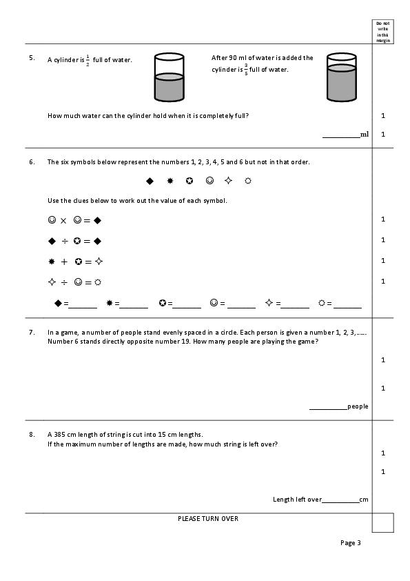 Withington Girls' School: 11+ Maths (2015) [196]