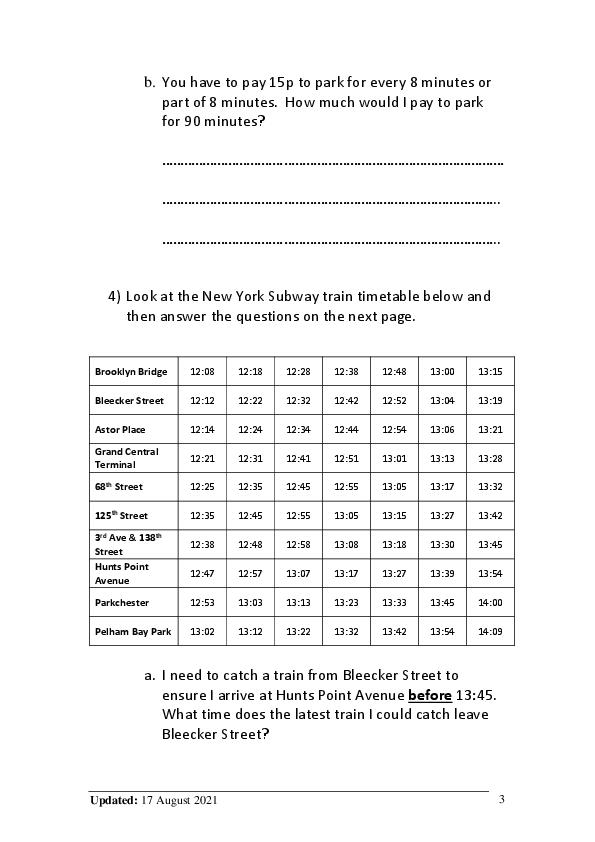 St. Anselm's College: 11+ Maths (2021) [219]