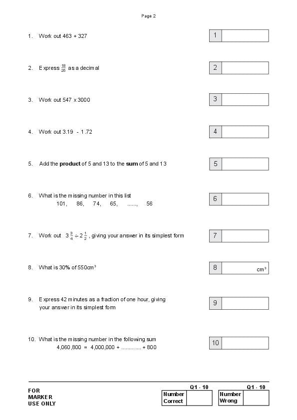 The Manchester Grammar School: 11+ Maths (2019) [243]