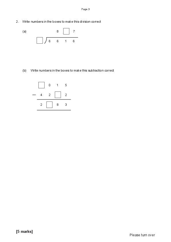 Manchester Grammar School: 11+ Maths (2011) [251]