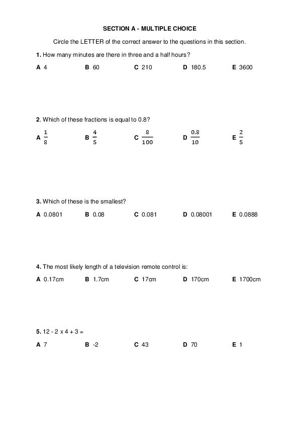 Alleyn's: 11+ Maths  [264]