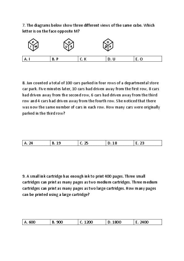 Streatham and Clapham High School: 11+ Maths (2019) [300]