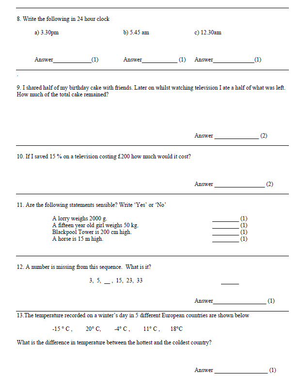 St James Schools: 11+ Maths [307]