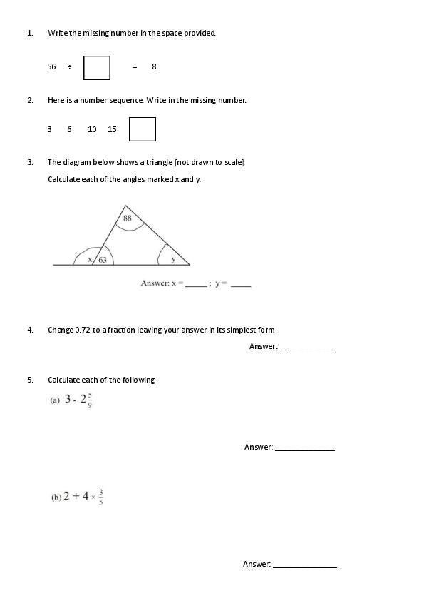 The Perse Upper School Cambridge: 11+ Maths [327]