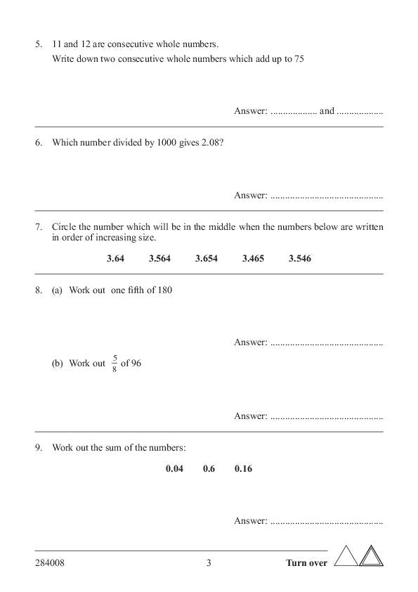 St James Senior Girl’s School: 11+ Maths (2014) [51]