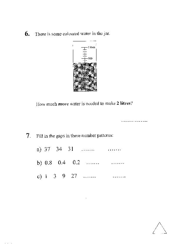 Godolphin and Latymer: 11+ Maths (2010) [95]