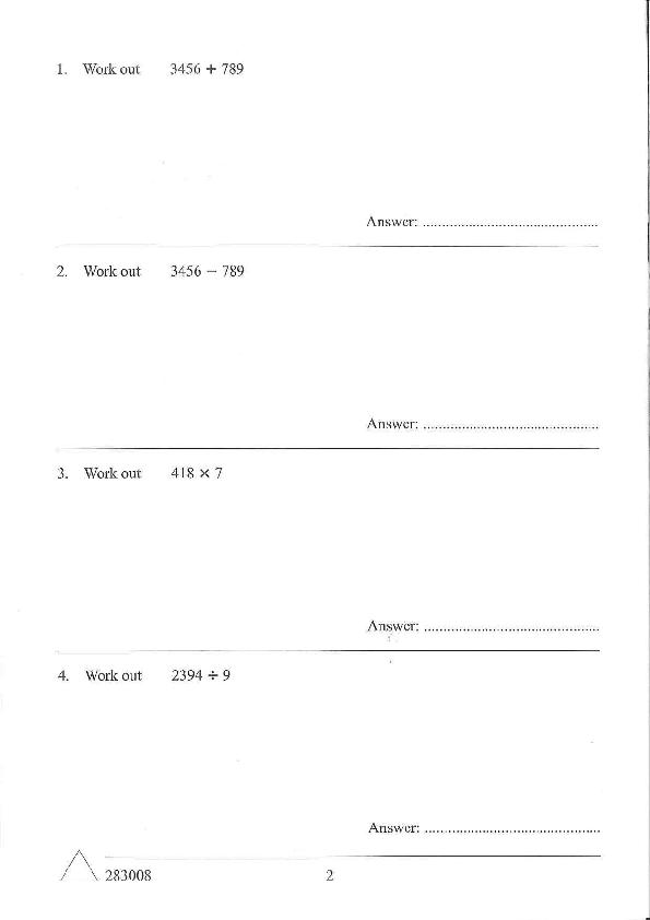 South Hampstead High School: 11+ Maths (2013) [97]