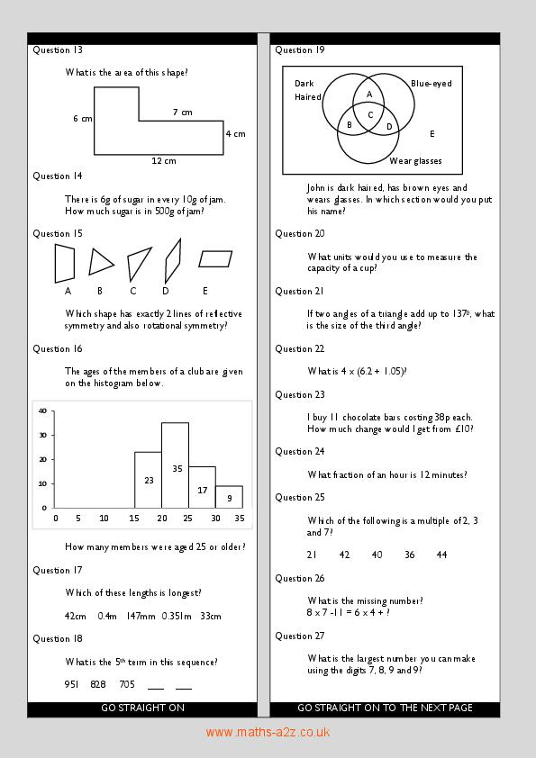 Devonport High School for Boys: 11+ Maths [24]
