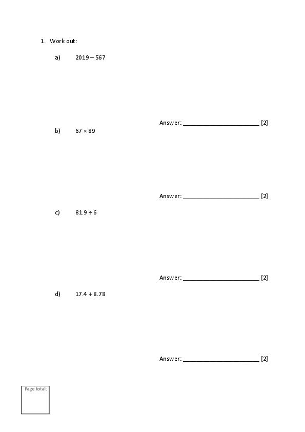 Dulwich College: 11+ Maths [25]