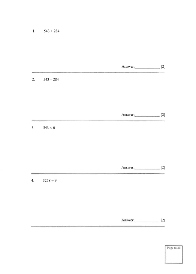 Dulwich College: 11+ Maths  [Version: 2]  [53]