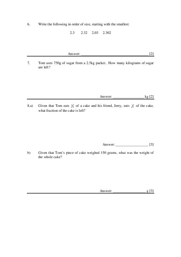 Dulwich College: 11+ Maths  [Version: 7]  [58]