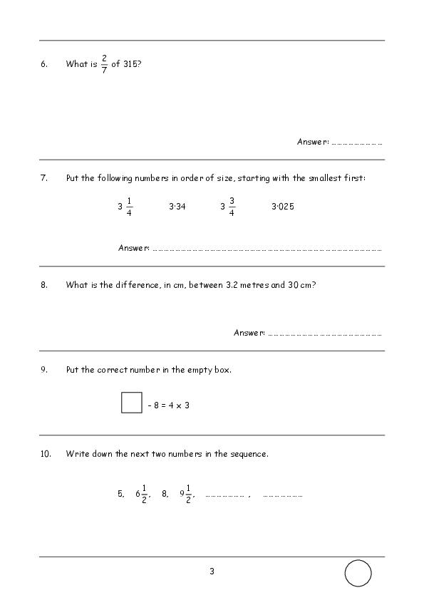 Northwood College for Girls: 11+ Maths (2008) [38]