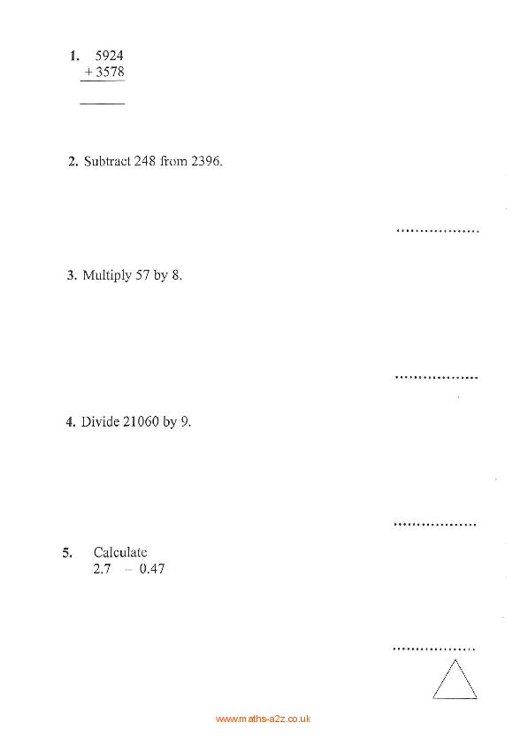 City of London School for Girls: 11+ Maths (2011) [75]