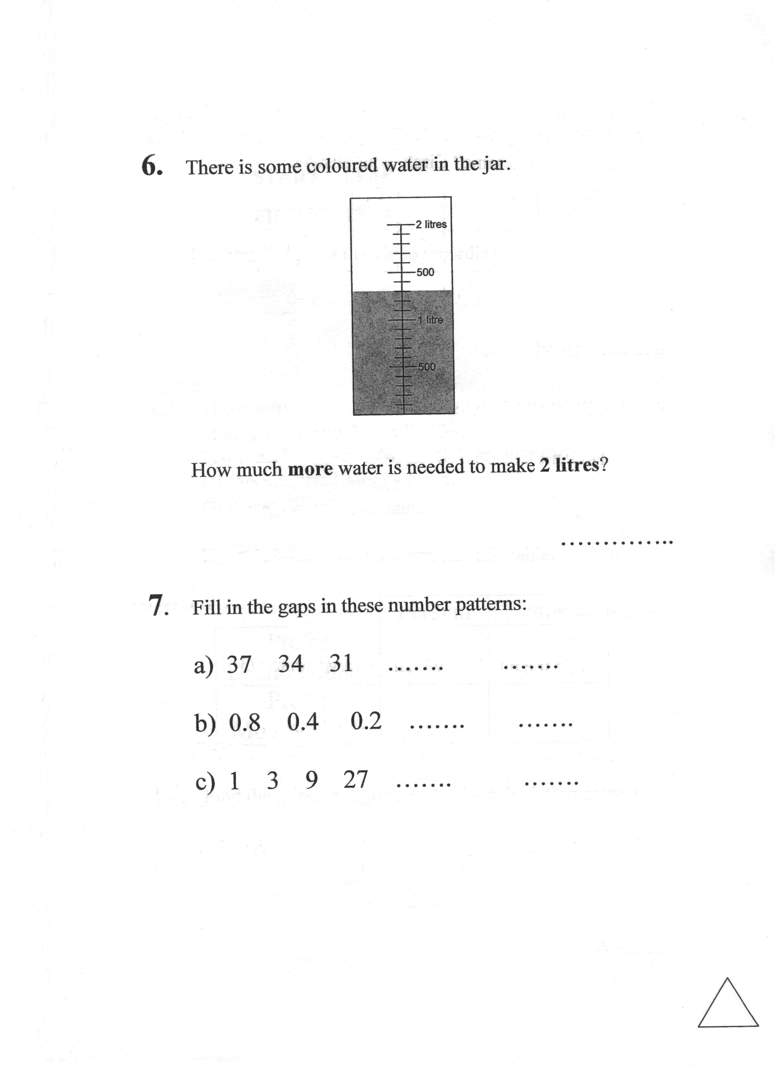 North London Collegiate School: 11+ Maths (2010) [100]