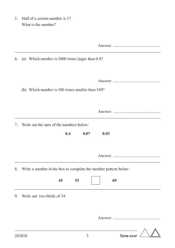 St James Senior Girl’s School: 11+ Maths (2013) [90]