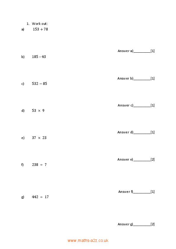 Magdalen College School: 11+ Maths  [138]