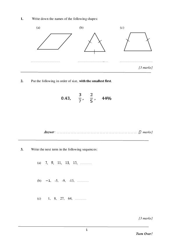 Merchant Taylors': 11+ Maths  [149]