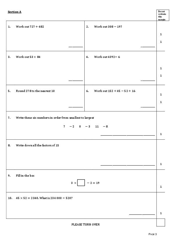 Withington Girls' School: 11+ Maths (2019) [165]
