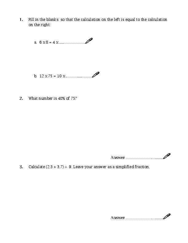 St. Paul's Girls' School: 11+ Maths (2008) [185]