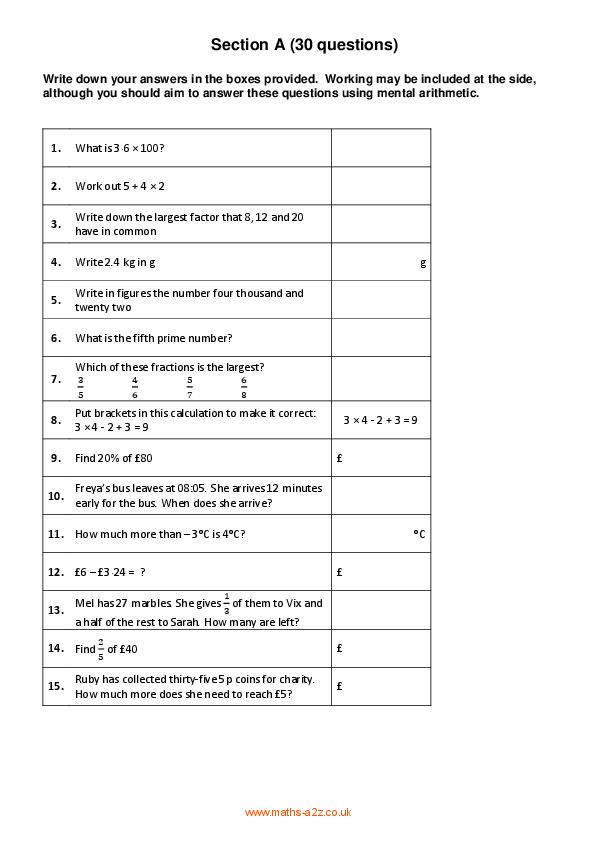 Alderley Edge School for Girls: 11+ Maths  [215]