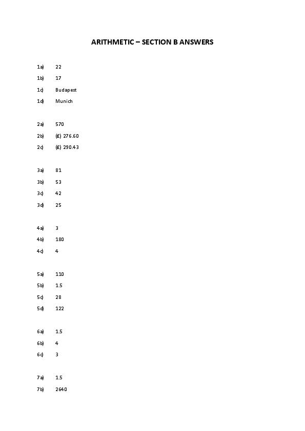 The Manchester Grammar School: 11+ Maths Answer Sheet (2019) [244]