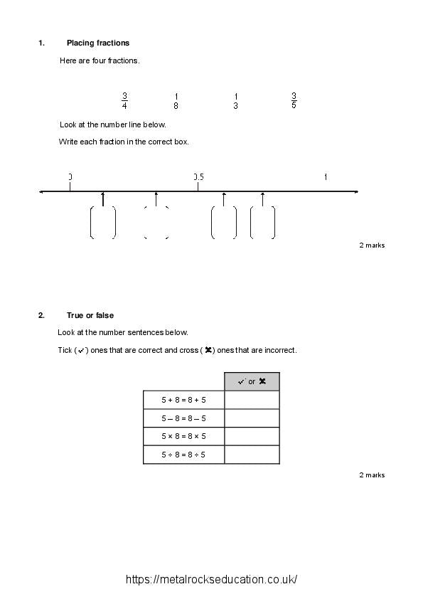 Abbotsholme School: 11+ Maths  [352]